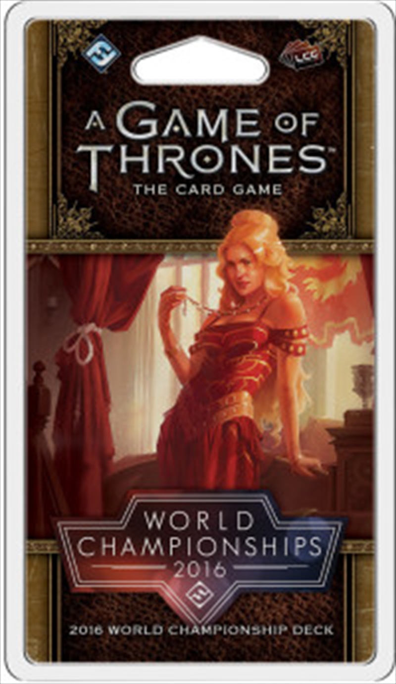 A Game of Thrones LCG: 2016 World Championship Joust Deck/Product Detail/Card Games