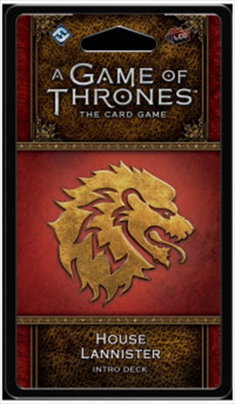 A Game of Thrones LCG House Lannister Intro Deck/Product Detail/Card Games