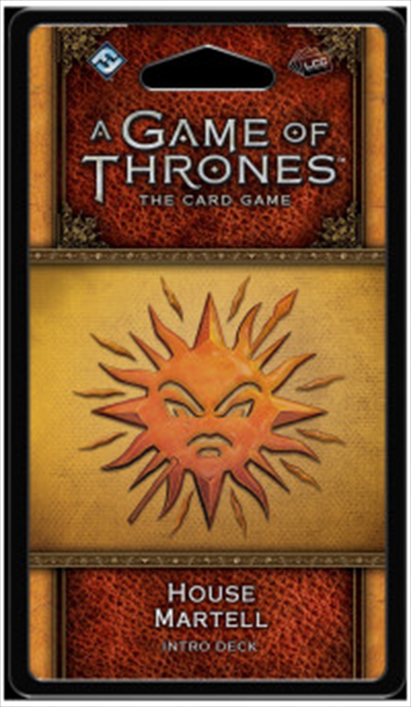A Game of Thrones LCG House Martell Intro Deck/Product Detail/Card Games