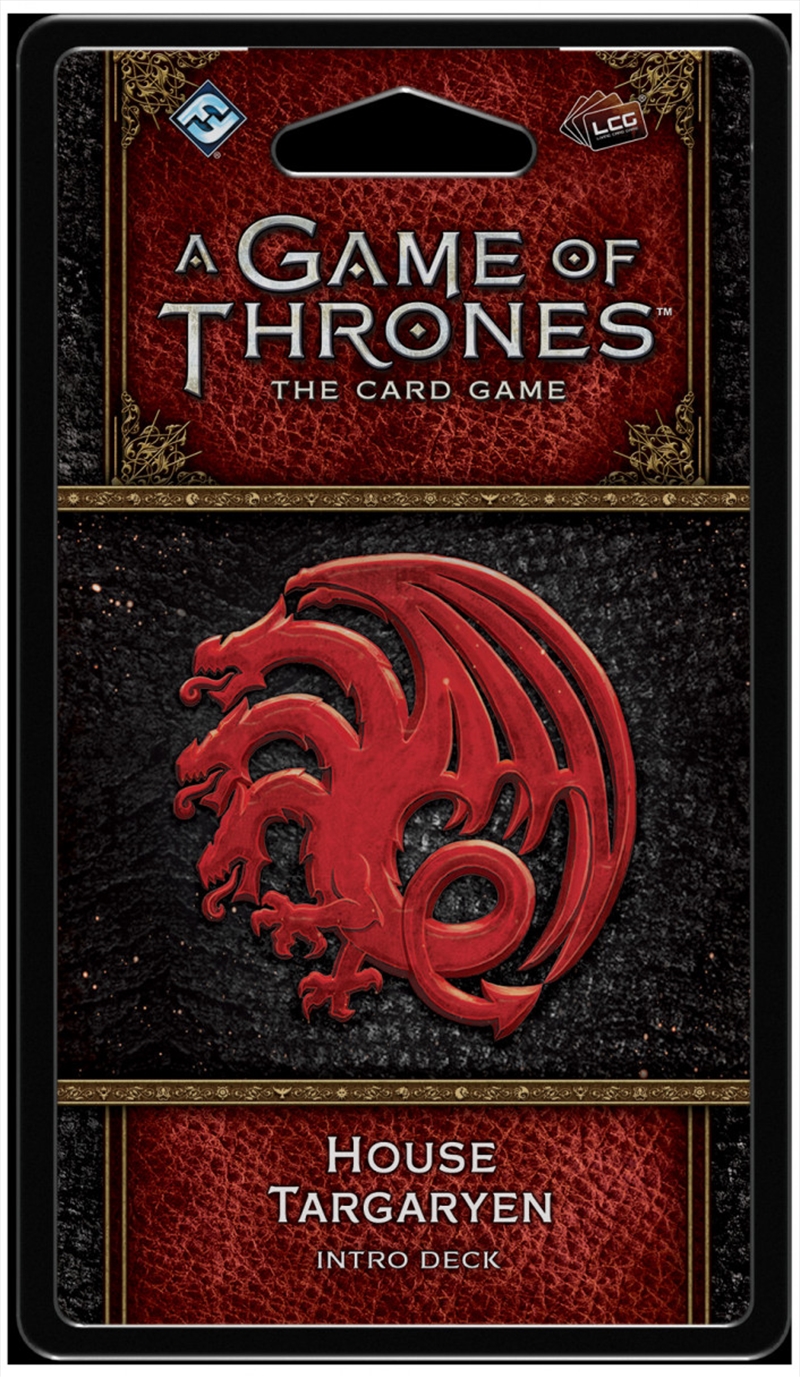 A Game of Thrones LCG House Targaryen Intro Deck/Product Detail/Card Games
