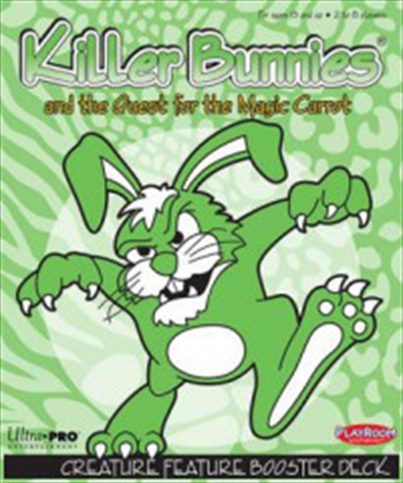Killer Bunnies Quest Creature Feature Booster/Product Detail/Card Games
