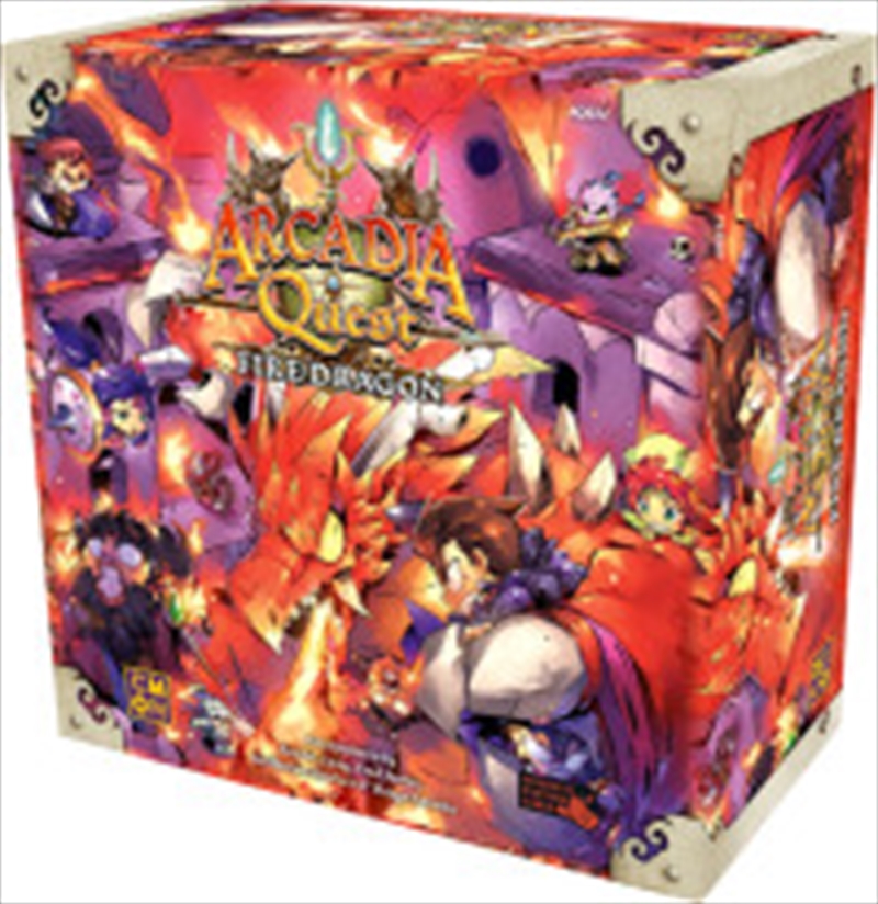 Arcadia Quest Fire Dragon Expansion Pack/Product Detail/Board Games