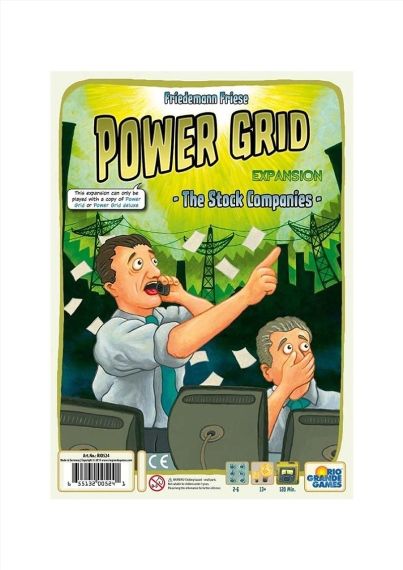 Power Grid The Stock Companies/Product Detail/Board Games