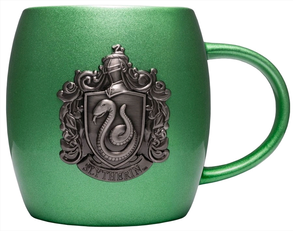 Harry Potter - Slytherin Metallic Crest Mug | Merchandise