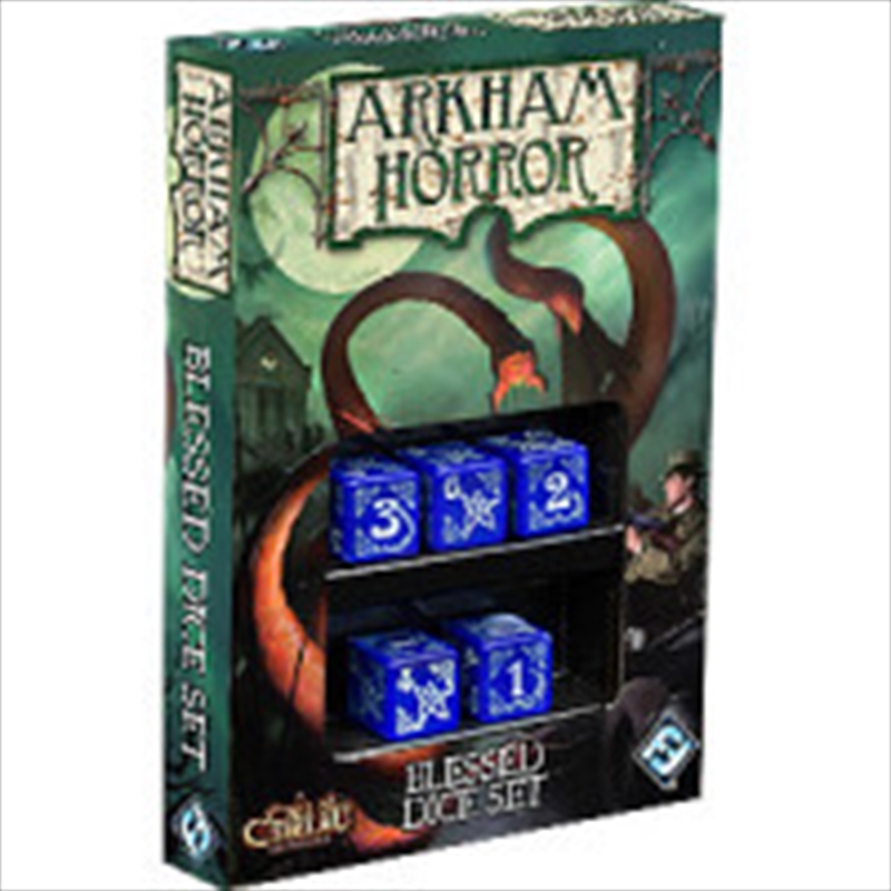 Arkham Horror Blessed Dice Set Blue/Product Detail/Board Games