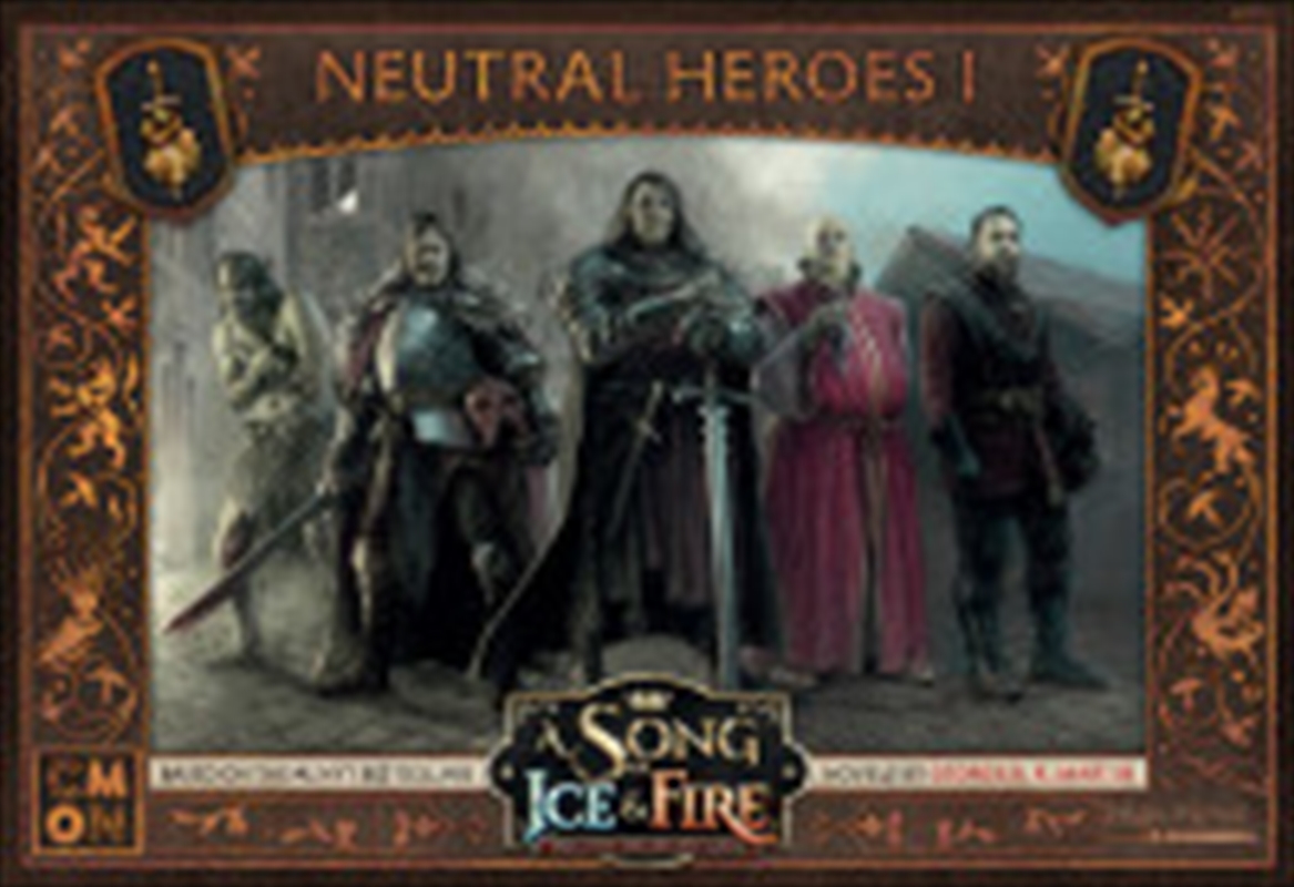 A Song of Ice and Fire TMG - Neutral Heroes 1/Product Detail/RPG Games