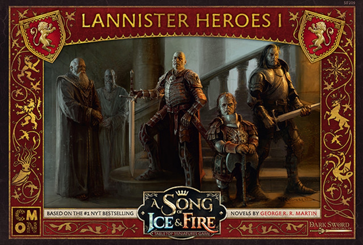 A Song of Ice and Fire TMG - Lannister Heroes 1/Product Detail/Board Games