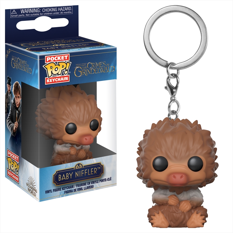 Fantastic Beasts 2 - Baby Niffler BW Pop! Keychain/Product Detail/Movies