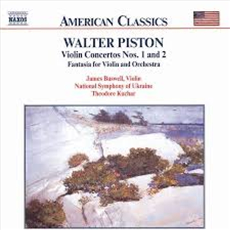 Piston - Violin Concerots - No 1 And 2/Product Detail/Music CD Albums & Vinyl Records