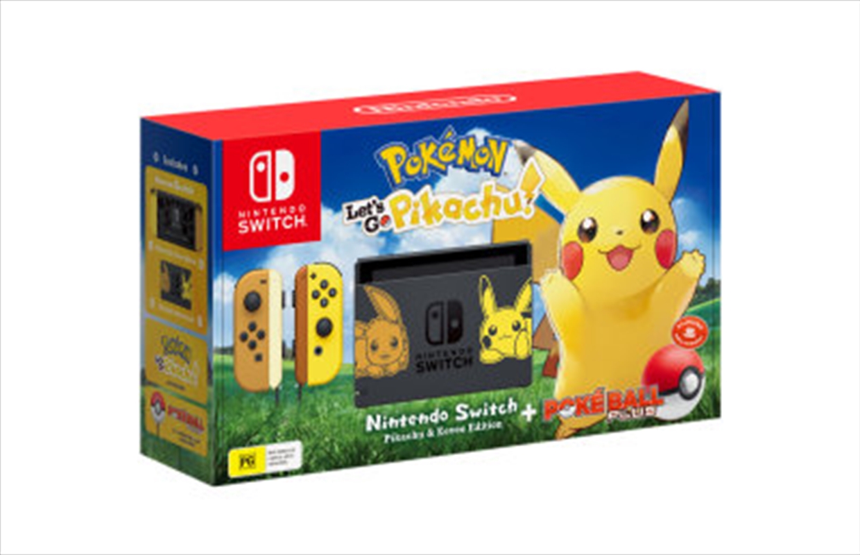 Nintendo Switch Console Pokemon Lets Go Pikachu Edition/Product Detail/Consoles & Accessories