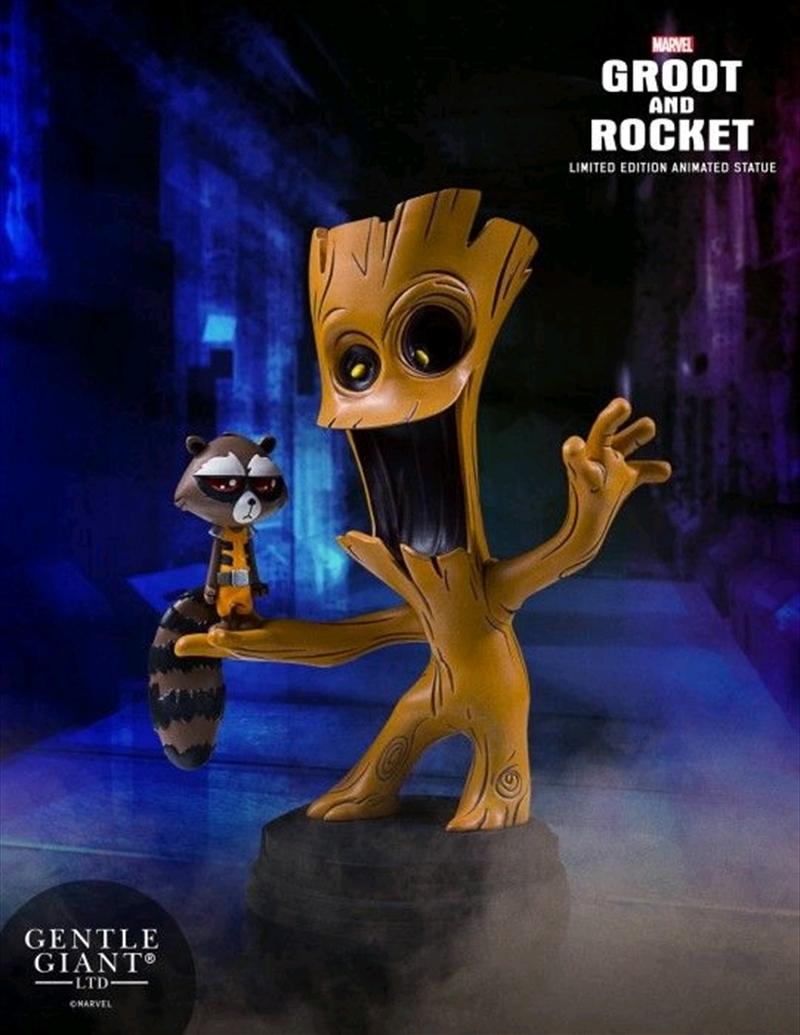 Guardians of the Galaxy - Groot & Rocket Animated Statue/Product Detail/Statues