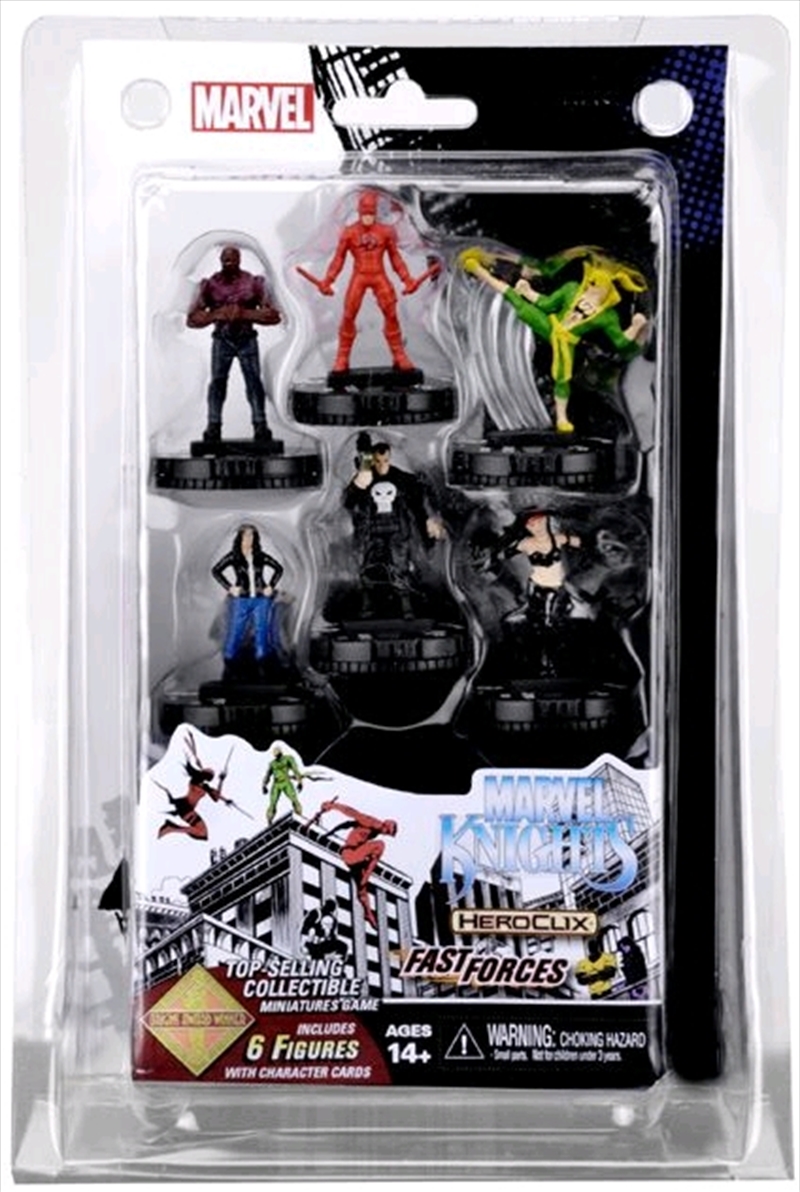 Heroclix - Avengers / Defenders War Marvel Knights Fast Forces 6-Pack/Product Detail/Table Top Games