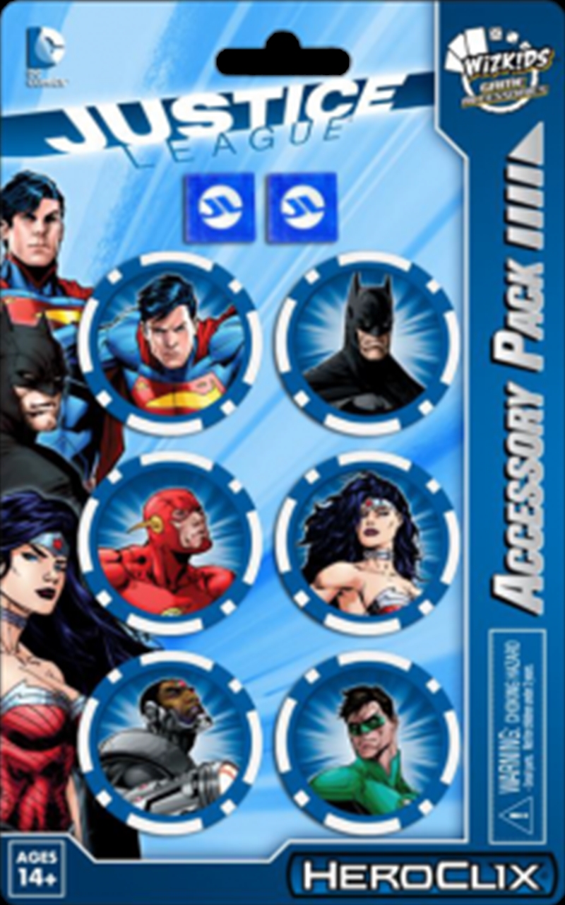 Heroclix - DC Comics Justice League Trinity War Dice & Token Pack/Product Detail/Table Top Games