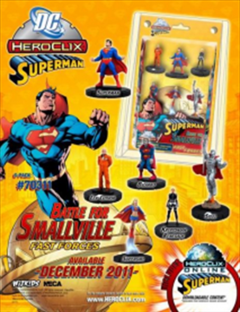 Heroclix - DC Comics Superman Smallville Forces 6-Pack/Product Detail/Table Top Games