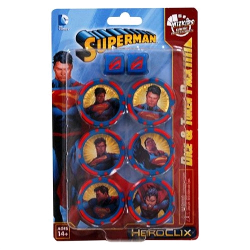 Heroclix - DC Superman Dice & Token Pack/Product Detail/Table Top Games