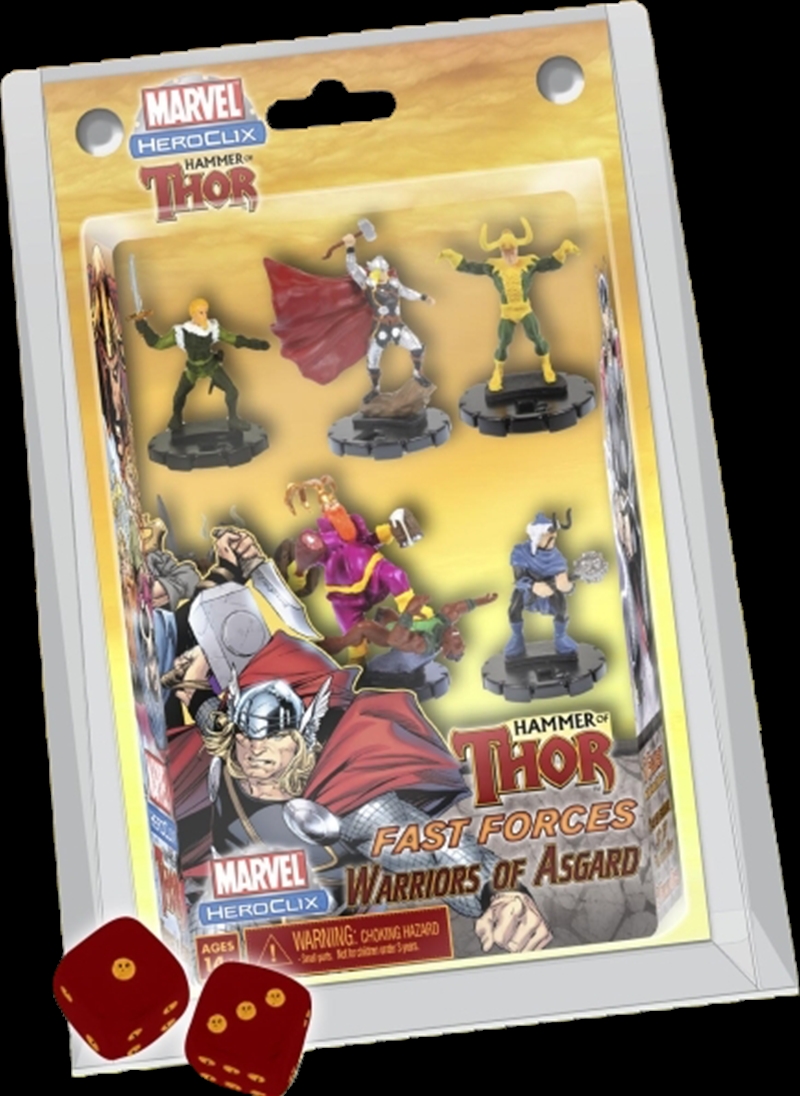 Heroclix - Hammer of Thor - Fast Forces 6-Pack/Product Detail/Board Games