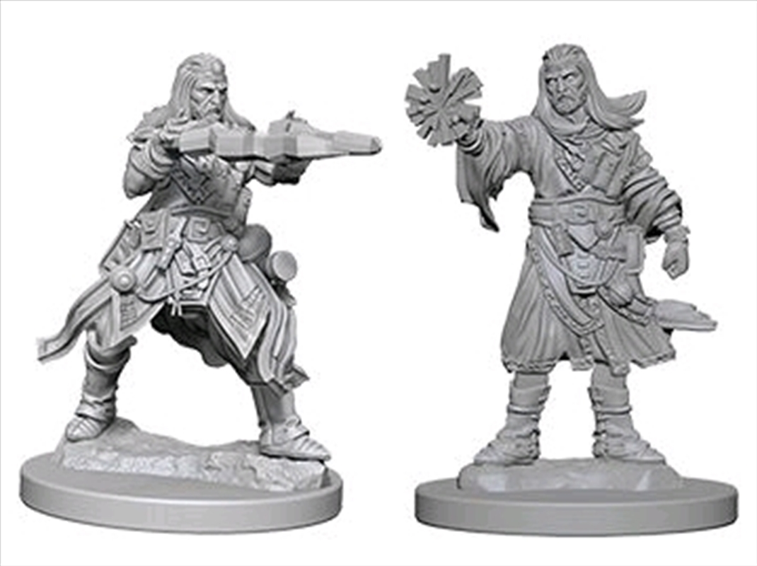 Pathfinder - Deep Cuts Unpainted Miniatures: Human Male Wizard/Product Detail/RPG Games