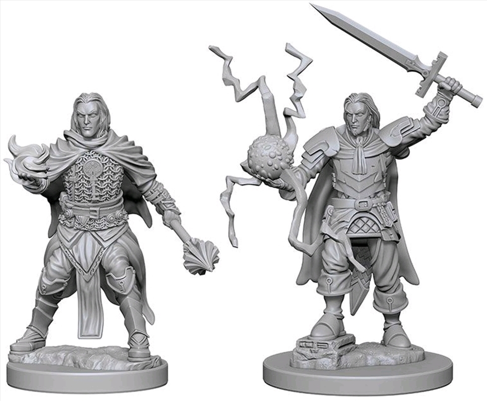 Pathfinder - Deep Cuts Unpainted Miniatures: Human Male Cleric/Product Detail/RPG Games