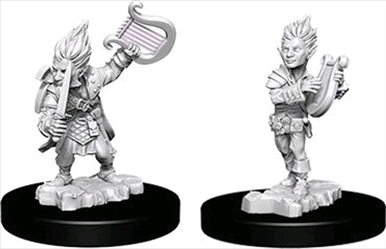 Pathfinder - Deep Cuts Unpainted Miniatures: Gnome Male Bard/Product Detail/RPG Games