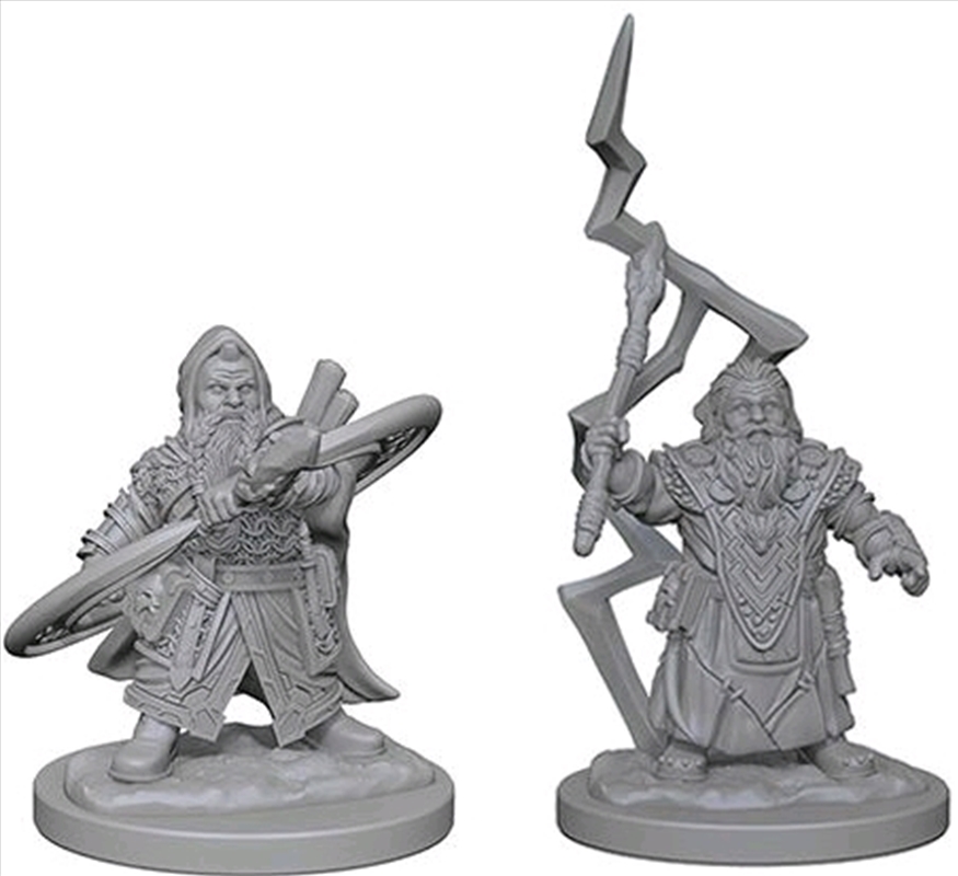 Pathfinder - Deep Cuts Unpainted Miniatures: Dwarf Male Sorcerer/Product Detail/RPG Games