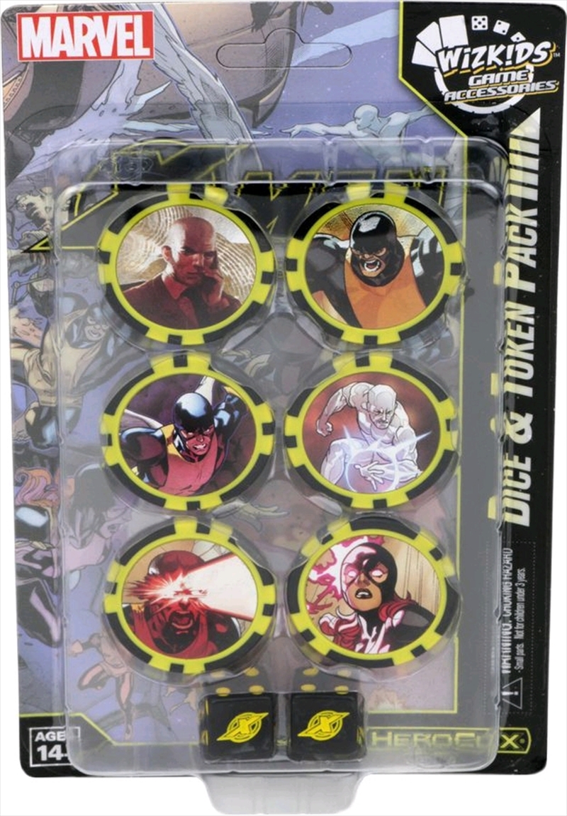 Heroclix - X-Men Xavier's School (Time Displaced) Dice & Token Pack/Product Detail/Table Top Games