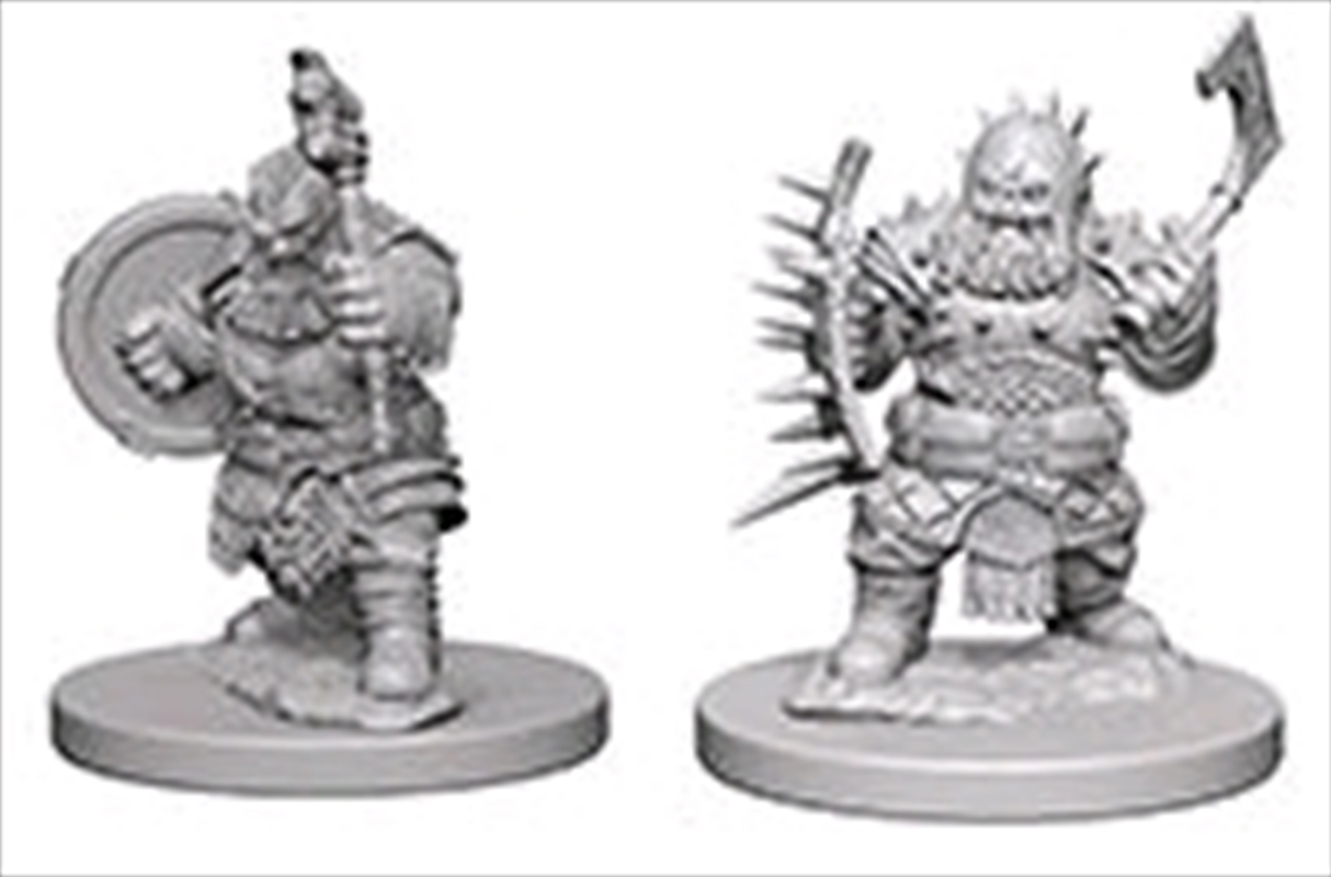 Pathfinder - Deep Cuts Unpainted Miniatures: Dwarf Male Barbarian/Product Detail/RPG Games