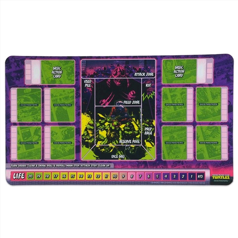 Dice Masters - Teenage Mutant Ninja Turtles Playmat/Product Detail/Dice Games