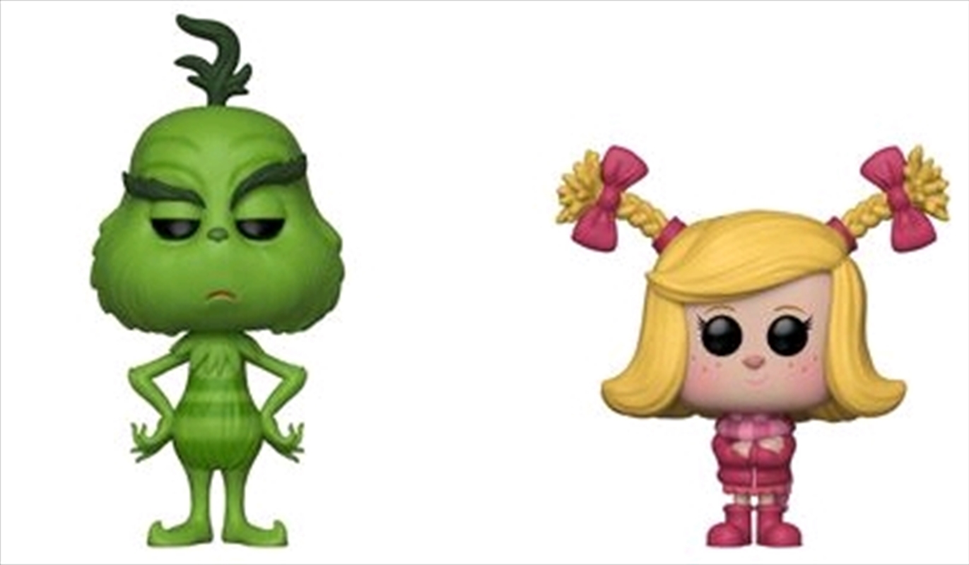 Grinch (2018) - Grinch & Cindy Lou US Exclusive Pop! Vinyl 2-pack [RS]/Product Detail/Movies