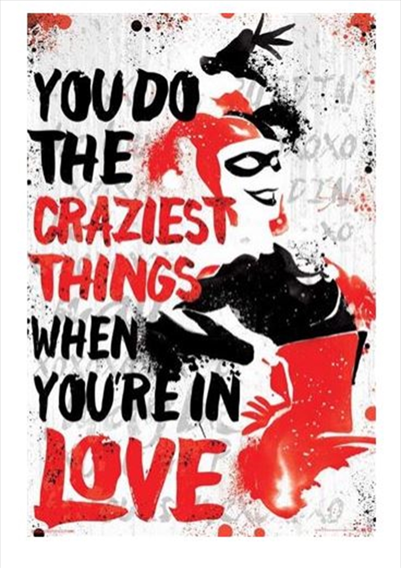 DC Comics - Harley Quinn Crazy/Product Detail/Posters & Prints