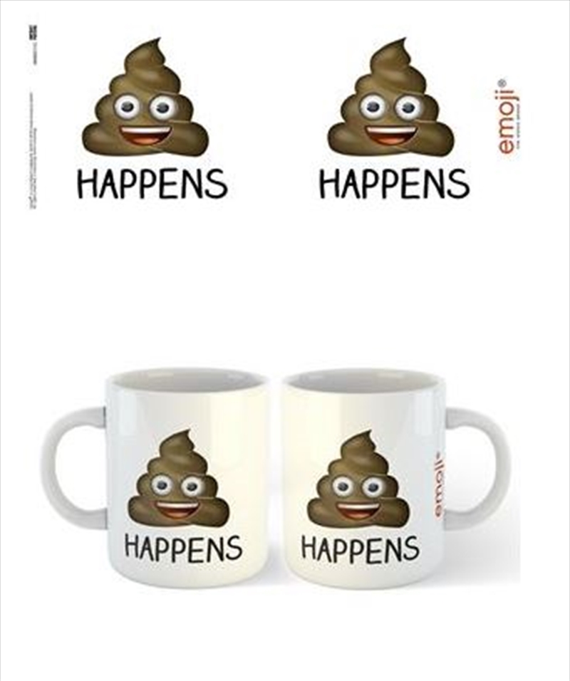 emoji - Sh!% Happens/Product Detail/Mugs