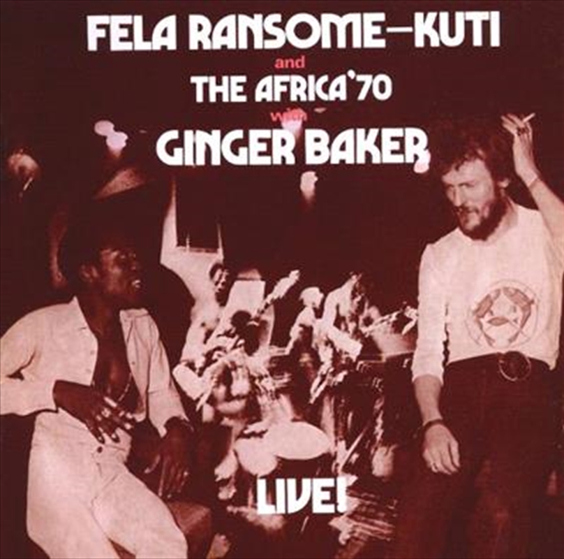 Fela With Ginger Baker Live/Product Detail/World