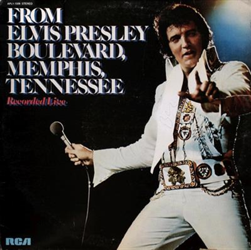 From Elvis Presley Boulevard, Memphis, Tennessee/Product Detail/Rock