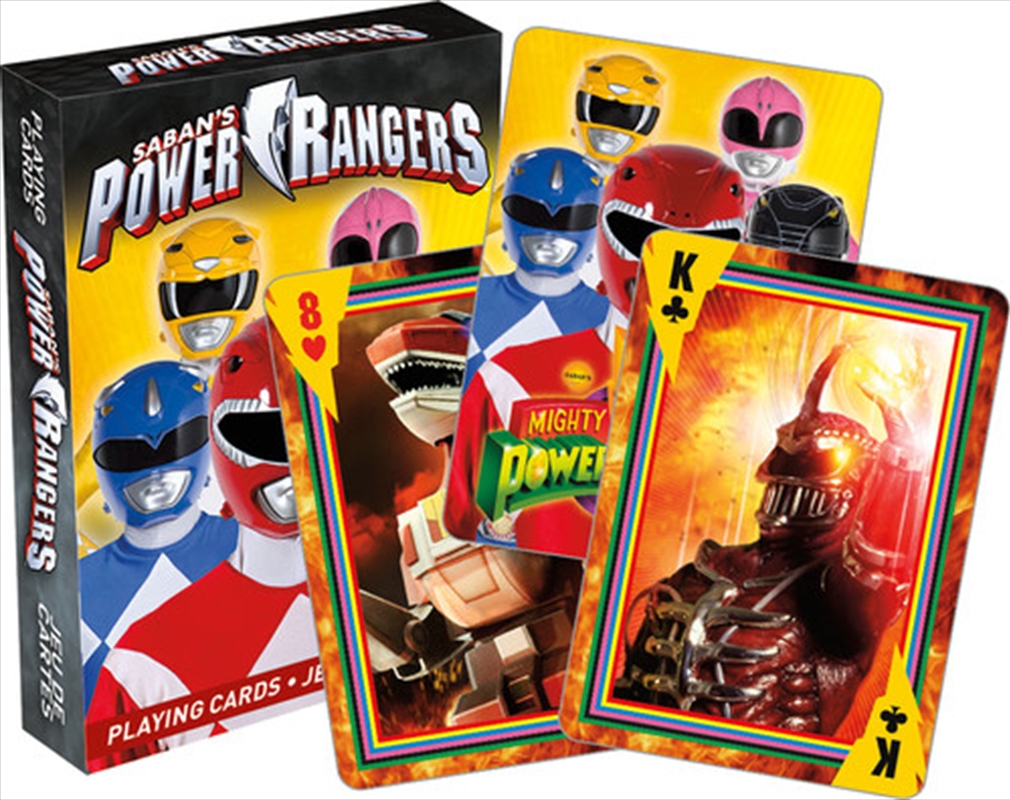 Power Rangers Playing Cards/Product Detail/Card Games