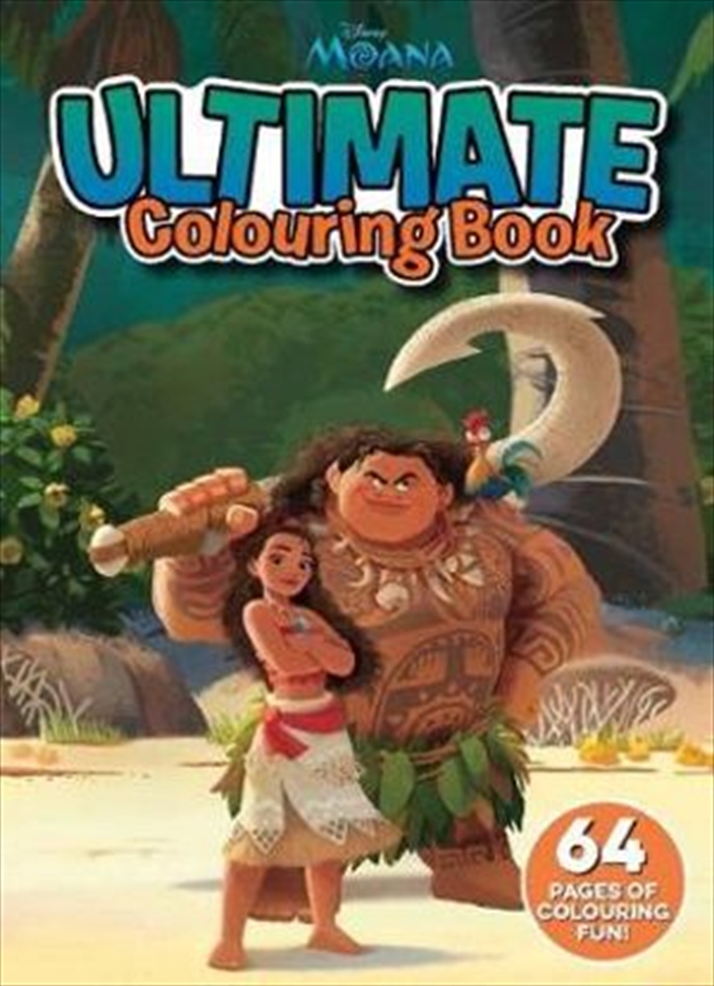 Disney: Moana Ultimate Colouring Book/Product Detail/General Fiction Books