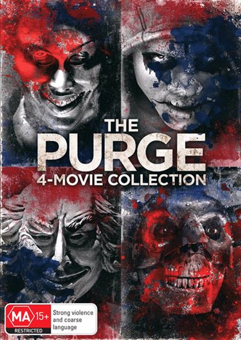 Purge / The Purge - Anarchy / The Purge - Election Year / The First Purge 4 Pack - Franchise Pack, D/Product Detail/Horror