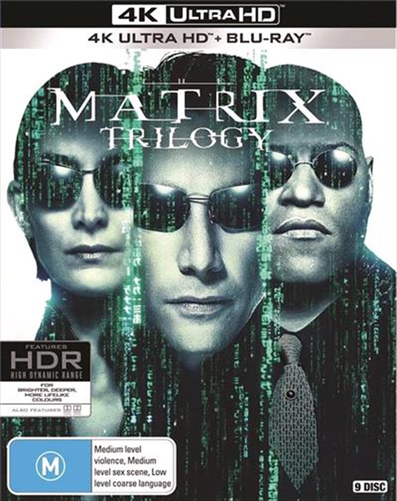 Matrix Trilogy, The Blu-ray + UHD/Product Detail/Action