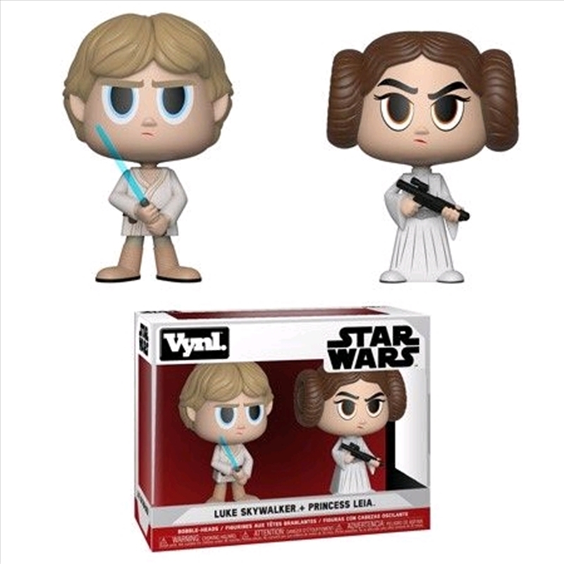 Star Wars - Luke Skywalker & Princess Leia Vynl./Product Detail/Funko Collections