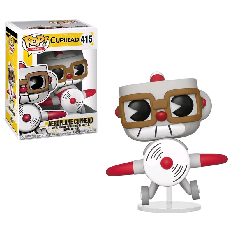 Cuphead - Aeroplane Cuphead Pop! Vinyl/Product Detail/Standard Pop Vinyl