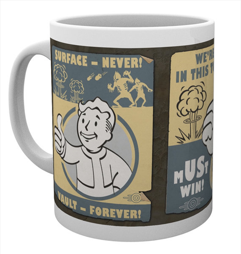 Fallout Vault Poster Mug | Merchandise