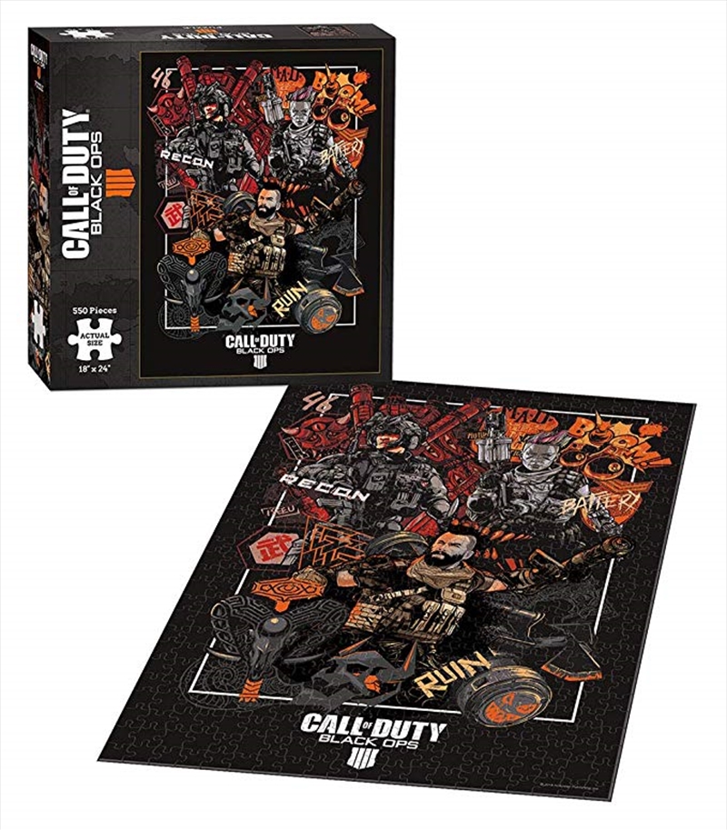 Call of Duty Puzzle Black Ops 4 550 pc/Product Detail/Jigsaw Puzzles