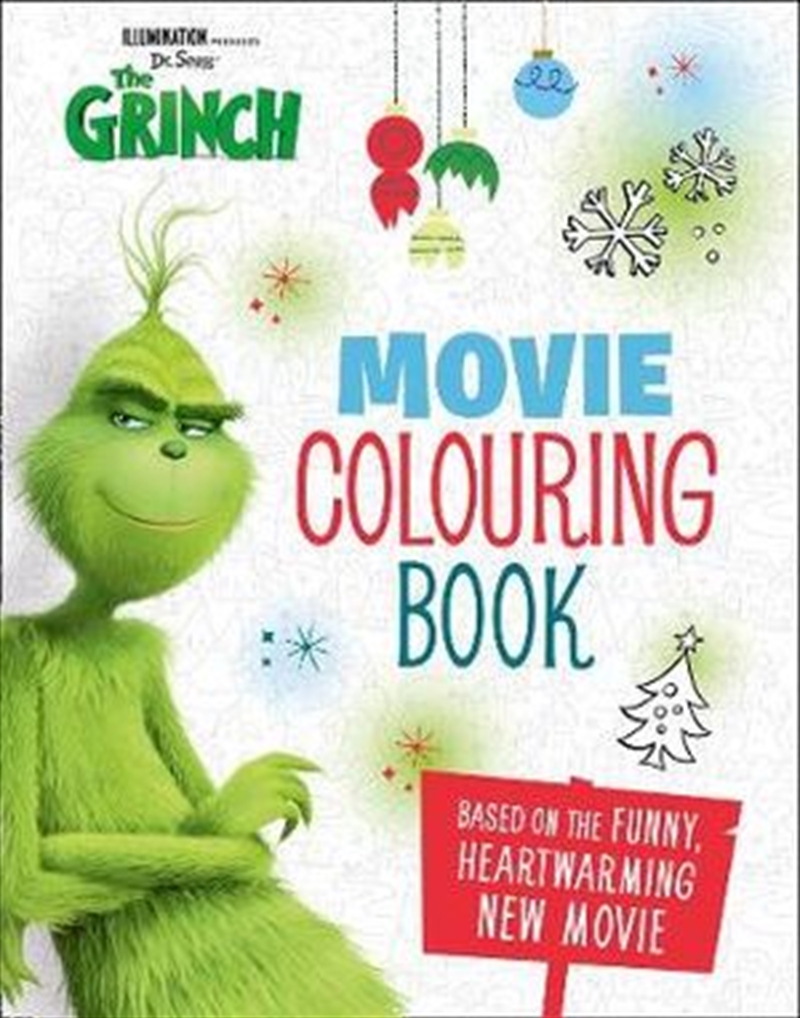 Grinch: Movie Colouring Book | Paperback Book