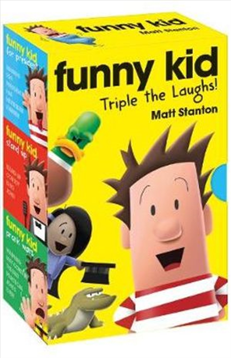 Buy Funny Kid Triple the Laughs! (Boxed set, Books 13) by Matt Stanton