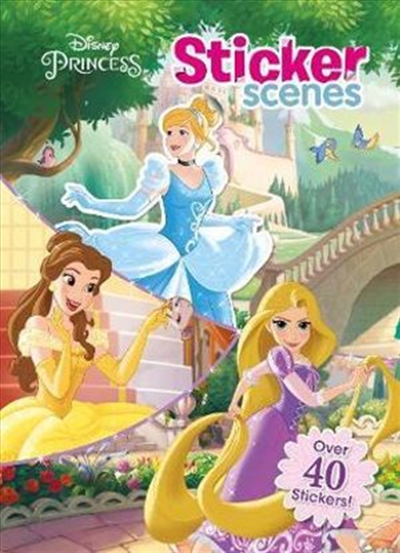Buy Disney Princess Sticker Scenes by Lake Press, Books | Sanity