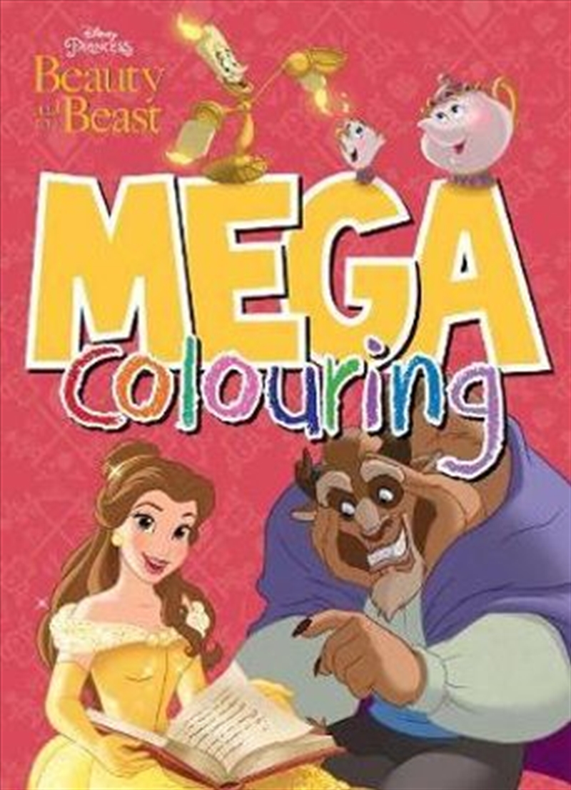 Disney Princess Beauty and the Beast Mega Colouring/Product Detail/Kids Colouring