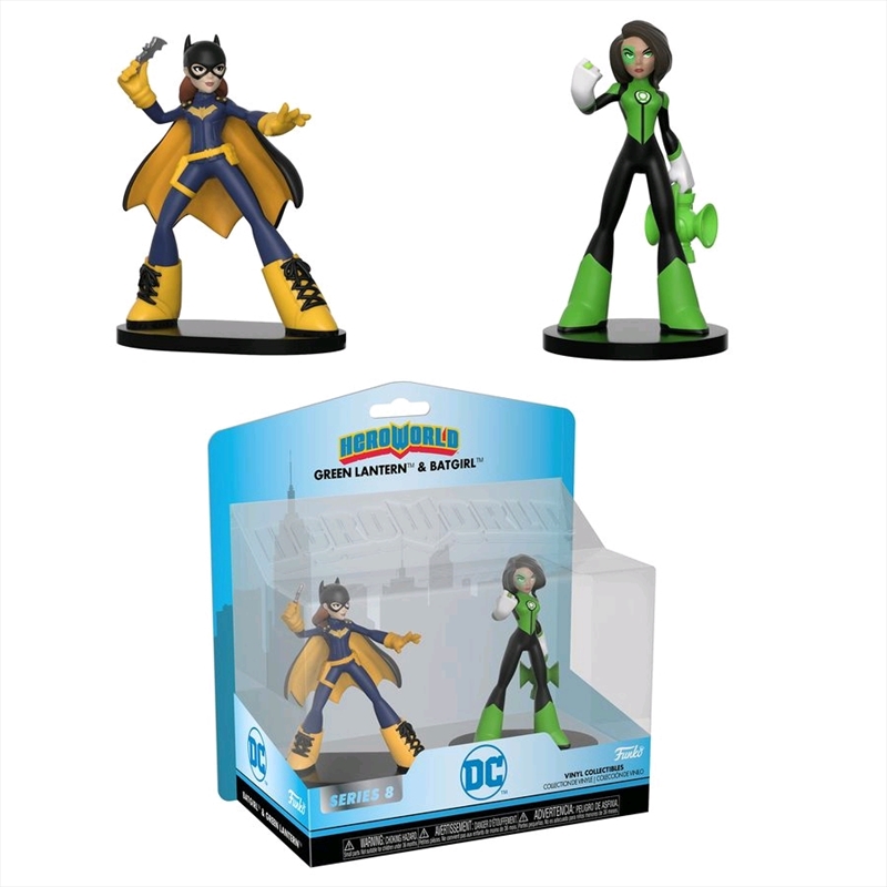 DC Comics - Hero World Batgirl / Green Lantern US Exclusive 2-pack [RS]/Product Detail/Figurines