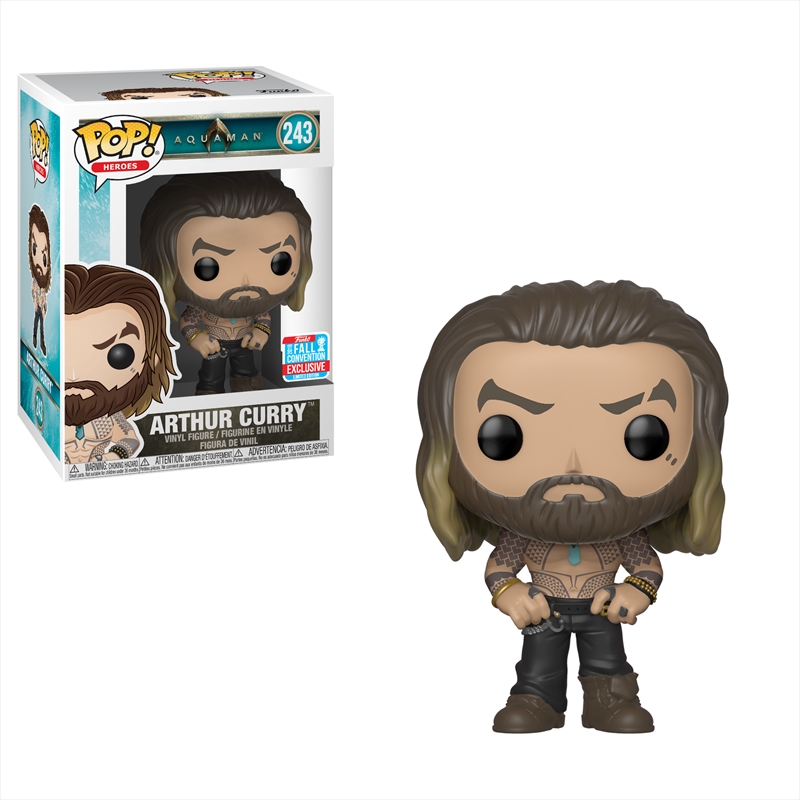 Aquaman - Arthur Curry NYCC 2018 Exclusive Pop! Vinyl [RS]/Product Detail/Movies