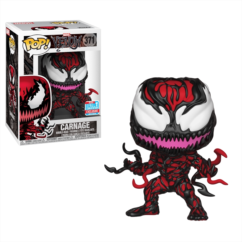 Spider-Man - Carnage with Tendrils NYCC 2018 Exclusive Pop! Vinyl [RS]/Product Detail/Convention Exclusives