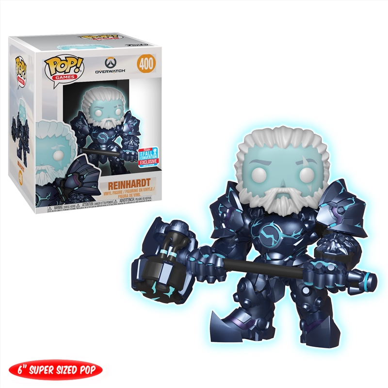 Overwatch - Coldhardt Reinhardt 6" NYCC 2018 Exclusive Pop! Vinyl [RS]/Product Detail/Convention Exclusives