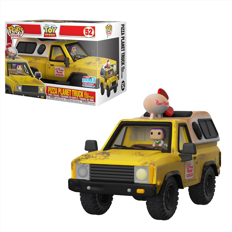 Toy Story - Pizza Planet Truck with Buzz Lightyear NYCC 2018 Exclusive Pop! Ride [RS]/Product Detail/Movies