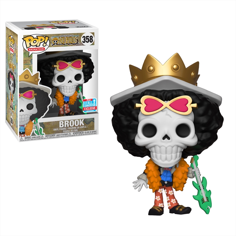 One Piece - Brook NYCC 2018 Exclusive Pop! Vinyl [RS]/Product Detail/Convention Exclusives